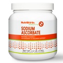 NutriBiotic - Sodium Ascorbate Polvere di vitamina C, 2.2 Lb | Vegan, Non-Acidic & Easier sulla digestione rispetto acido ascorbico | Supporto immunitario essenziale & Antiossidante supplemento | Gluten & GMO Free