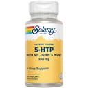 SOLARAY 5-HTP Plus St John's Wort - 30 Capsule Enteric-Coated - 100 mg - 30 Serve