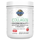 Giardino di vita erba Fed Collagen Greens polvere di bellezza - Mela, 14 Serve, per donne pelle capelli articolazioni, Collage Peptides polvere + Protein + Greens supplemento