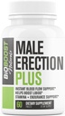 Male Performance Plus | Pills for Men Fast Acting | Potente flusso sanguigno e circolazione per assicurare prestazioni maschili, desiderio, circonferenza, sensibilità e spessore | Natural & Safe 3rd Party Tested - 60 compresse