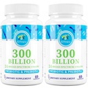 Probiotici per le donne e gli uomini - 300 miliardi di CFU, 24 strati probiotici + 15 erbe biologiche Prebiotici per la salute digestiva, Gut, Immune, costipazione, diarrea e salute completa - 4 mesi di fornitura