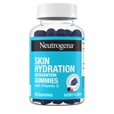 Idratazione della pelle di Neutrogena Astaxantina Gummies con vitamina C, Integratori per la cura della pelle idratata, liscia e sana, Gummie antiossidanti giornalieri per la salute della pelle, Aroma di bacche, 60 ct