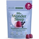 Pianta People WonderSleep Mushroom Gummies Supplemento Mini con Reishi Super Mushrooms, Zafferano, Wild Elderberry Flavor No Sugar Vegan-Friendly & Gluten-Free Trial Size