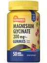 Sundance Magnesium Glycinate Gummies | 200mg | 50 Count | Uva Flavor | Vegan, Non OGM e Gluten Free Supplement