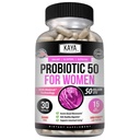 Kaya Naturals Probiotic 50 miliardi di CFU - Probiotici per le donne, Probiotici per gli uomini e gli adulti, Natural - Gut Health & Immune Support Supplement - Fornisce supporto digestivo - 30 capsule vegetali