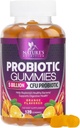 Probiotici Gummies for Women & Men's Digestive Health, 5 miliardi di CFU, Miglior Probiotici Giornalieri Gomma per Vaginal, Supporto Immune & Salute Gut, Supporti occasionali costipazione Gas & Bloating, 120 Gummies
