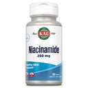 KAL Niacinamide 250mg compresse, vitamina B3 supplemento per la salute della pelle, il metabolismo energetico, Nerve, il sostegno della circolazione e della digestione, potenziato assorbimento ActivTabs, Vegan, 100 Serve, 100 compresse