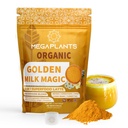 Golden Milk Magic (50 Serve) | Superfood 5 Mushroom Blend for Sleep, Relax, Relief | Turmeric, Ashwaghanda, Valerian, Chamomile + 5 Mushroom Blend | Smoothie, Hot Beverage