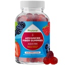 Gummie di fibre per adulti - Chicory Root Supplemento con supporto prebiotico per la salute Gut & Digestive - Capsule digestione solubili per il regolamento di Stomach & Immune Aid - Sugar Free & Vegan - 120 Count
