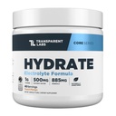 Polvere di elettroliti naturalmente addolcita dei laboratori trasparenti - Elettroliti di polvere di idratazione con acqua di cocco, calcio, taurina, & Potassium - 40 Serve, Mango di pesca