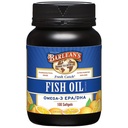 Integratori di olio di pesce Omega 3 di Barlean, Integrazione di softgel per gli uomini e le donne, 600mg EPA e DHA acidi grassi, Arancio aromatizzato, 100 Conte