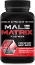 Maschio Matrix XL- Allargamento Pillole per Uomo- Amplifica dimensione maschile- Estendere in lunghezza, Engorge in Girth- Boost Fino a 3 pollici in 90 giorni- Stamina Multiplier- 60 compresse