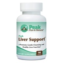 Peak Pure & Natural Peak Liver Support Milk Thistle Based Liver Support Supplemento | Liver Cleanse and Detox | 90 Capsule