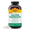 Country Life Target-Mins Calcio Magnesio con Vitamina D-Complex, 1000mg/500mg/10mcg, 360 Vegan Capsule, Certificato Gluten Free, Certificato Vegan, Verified Non-GMO...