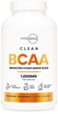 Tipo Zero BCAA 1000mg Aminoacidi a catena ramificata (180 Capsule, 90 Serve) con 500mg di L-Leucina, 1000mg di L-Isoleucina e L-Valina