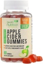 Aceto di sidro di mele Gummies 1000mg - Max Strength Zucchero Gratuito ACV Gummy Vitamine, Supporta Metabolismo & Energy, Keto Friendly, Vitamina B12, Gelatin-Free, Gluten-Free, Vegan & Non-GMO - 60 Gummies