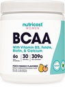 Nutricost BCAA per le donne (Peach Mango, 30 Serve) - Formulato specificamente per le donne - Non OGM e senza glutine