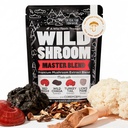 Wild Foods Mushroom Blend-Supercharged Reishi, Chaga, Cordyceps, Turchia Tail e Lion’s Mane - 4Oz Pack- Adaptogenic Stress Riduttore per Maggiore Clarity Mental-Nootropic Liquid Blend per Caffè