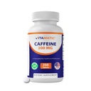 Pillole di caffeina Vitamatic 200 mg per porzione, 250 compresse vegetariane