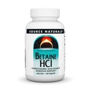 Fonte Naturals Betaine HCL 650mg, Inc. 90 Tabs