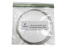 Pure Silver Generator Wires – 9999 Silver Electrodes – Pre-Cut 48-Inch 14 Gauge Wires – Misura i generatori LifeForce