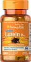 Puritans Pride Lutein 6 Mg con Zeaxanthin Softgels, 100 Conte