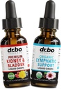 La vescica del rene e gli integratori di drenaggio linfatico Gocce - Integratori della vescica del rene Gocce & Supporto linfatico Liquid Cleanse - Renal Cleanse Detox Urinary Tract Lymph System