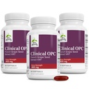 Terry Naturally Clinical OPC Extra Strength - Cardiovascular Health & Focus Support - Integratore con Estratto di semi di Uva - Integratore di Supporto Immune - 60 Softgels (Pack of 3)