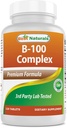 Best Naturals B-100 Complesso per adulti, 120 compresse