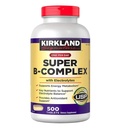 Kirkland Signature Super B-Complex (2-Pack) con Electrolytes (2 x 500 compresse)