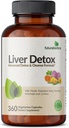 Futurebiotics Liver Detox Advanced Detox & Cleanse Formula Supporta la funzione di fegato sano con carda di latte, radice di dadelion, foglia di carciofo currico, &amp; More, non OGM, 360 capsule vegetariane