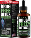 Detox liquido per la pulizia del corpo Gocce, fegato, disintossicazione del fegato e riparazione con il cardo del latte, supplemento di disintossicazione premium, disintossicazione di 5 giorni
