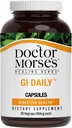 Doctor Morse's GI Daily - Gut Cleanse - Supporto Digestivo - Intestinal, Supporto Gut complessivo - Naturopath Formulated - Marshmallow Root, Slippery Elm Bark, Mullein Leaf - 90 Capsules - 45 Day Supply