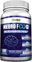GreeNatr Brain Integratori per Memoria e Focus - Ginko Biloba Capsule Brain Booster Supplemento con B1, Acido Folico & Calcium - Integratori di Memoria per la Salute Cognitiva & Brain 60 Capsule (1 Bottiglia)