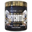 Insane Labz Psychotic Gold, High Stimulant Pre Workout Powder, Extreme Lasting Energy Focus, Pompe e Endurance con Beta Alanine, DMAE Bitartrate, NO Booster (35 Serve, Blue Punch)