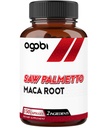 agobi Saw Palmetto Integratore con Maca Root - Supporto per la salute dei capelli, Restful Mood & Energy Support - 150 capsule vegetali