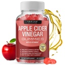 Toplux Aceto di sidro di mele Gummies - 1000mg ACV con B12, Radice di barbabietola, Melograno per il sistema immunitario, Detox & Cleanse, Gomma alternativa alle capsule di sidro di mele, per le donne degli uomini, 60 Gummies