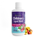 Bio Naturals Liquid Multivitamin & Immune Booster - Integratore naturale per bambini e bambini con vitamine A B C D3 E, fibra, frutta e verdura - No OGM, Gluten, Zucchero, Latticini, Soia - 16oz