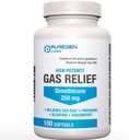 Sollievo del gas di massima resistenza con Simethicone 250 mg Relieve Pressione, Bloating e Discomfort doloroso Confronta Gas-X e Phazyme -100 Conte