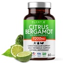 Citrus Bergamot Supplemento 1200mg Altamente Concentrato al 70% Polifenoli - Pure Bergamot Extract for Heart Health, Immunità, Antiossidante - 60 capsule vegetali, Made in Italy