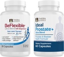 Therabotanics BeFlexible Ultra Joint Support Supplement and Ideal Prostate Ultra Powerful Prostate Supplement per Men* Bundle