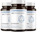 Estratto di bacche di GlucoBerry Maqui con cromo picolinato per il supporto della salute del sangue - con Biotin e Gymnema Sylvestre - medico formulato - 30 capsule, 3 Pack