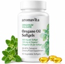 Capsule Olio di origano – 108mg Carvacrol per Softgel – Supporto Immune e Digestivo ad alta potenza – Vegan, Non OGM, Gluten-Free – 60 Softgels – Greco Organic Wild Oregano