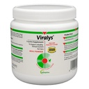 Vetoquinol Viralys Polvere quotidiana di L-Lysine per gatti e gattini, supplemento di lisina aromatizzata di pesce per gatti e gattini per sostenere la salute immunitaria, la funzione normale dell'occhio e la salute respiratoria, 100gm