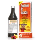EMULSION DE ESCOCIA Strawberry/Banana 6.5 Oz. Cod olio di fegato