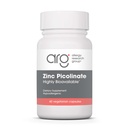 Gruppo di ricerca allergia Zinc Picolinate Supplemento - Supporta la risposta immunitaria normale, altamente biodisponibile, ben assorbito, soluzioni anallergiche, capsule vegetariane - 60 Conte