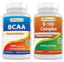 Migliori naturali BCAA 3200mg & B-100 complesso