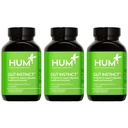 HUM Gut Instinct Daily Probiotics for Women and Men, Digestive Health, Lactobacillus, Bifidobacterium Strains for Immune Support, Probiotic Supplement for Healthy Gut Diversity, 90 Capsule