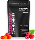 Raspberry C*M Gummies – Migliora il volume di sperma e il carico – Semen Volume Supplemento – 60 capsule