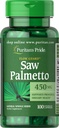 Puritan's Pride Saw Palmetto 450 mg 100 capsule